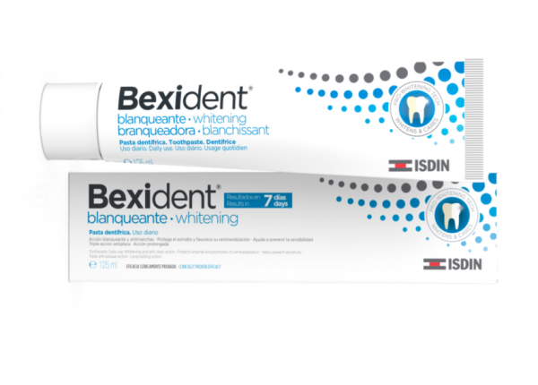 BEXIDENT BLANQUEANTE PASAT DENTRIFICA USO DIARIO 125ML ISDIN
